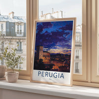 Perugia Poster - Italy Wall Art