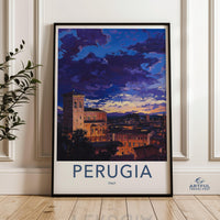 Perugia Poster - Italy Wall Art