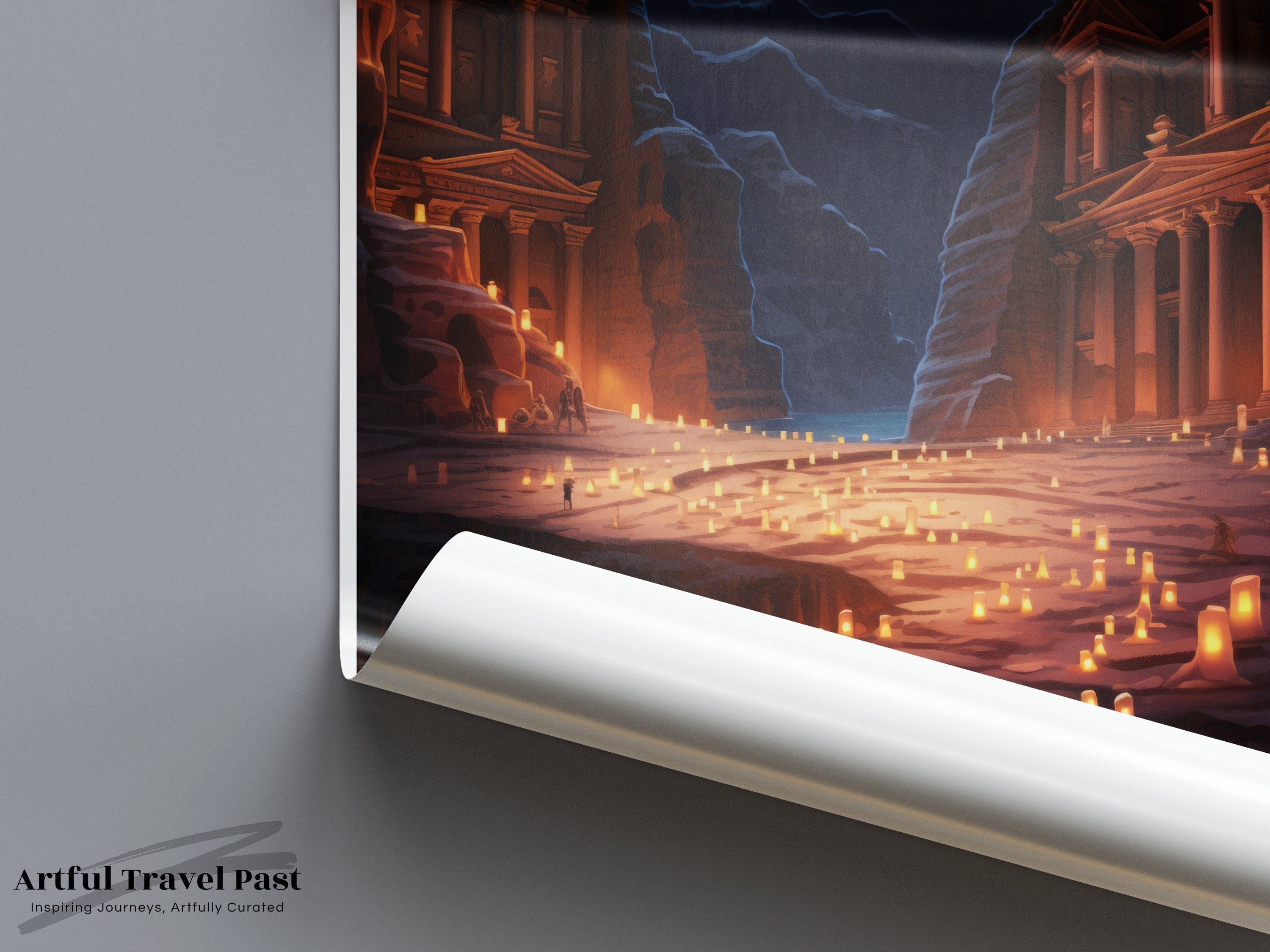 Petra Poster - Jordan Wall Art