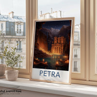 Petra Poster - Jordan Wall Art