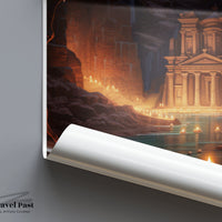 Petra Poster - Jordan Wall Art