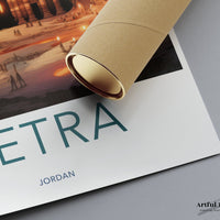 Petra Poster - Jordan Wall Art