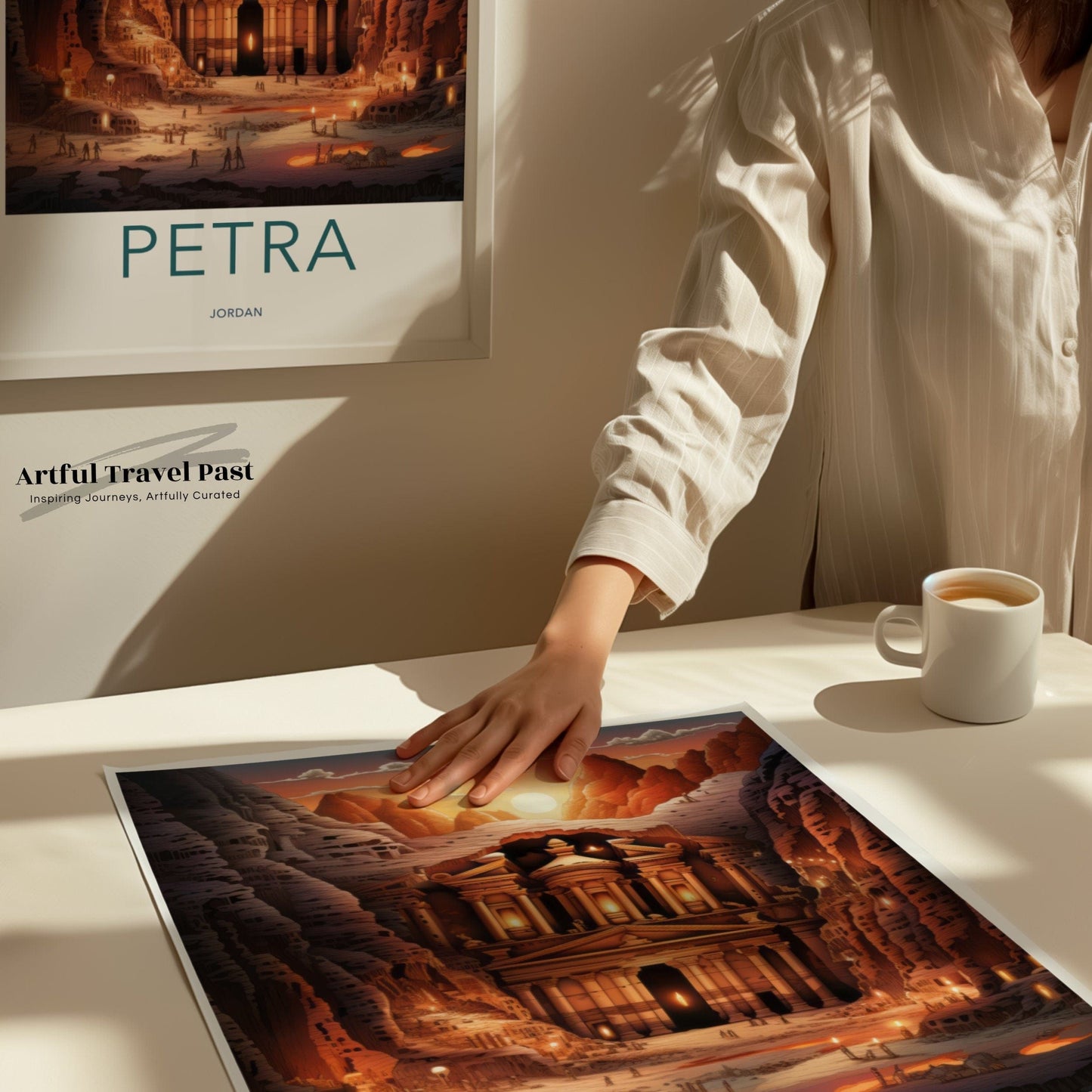 Petra Poster - Jordan Wall Art