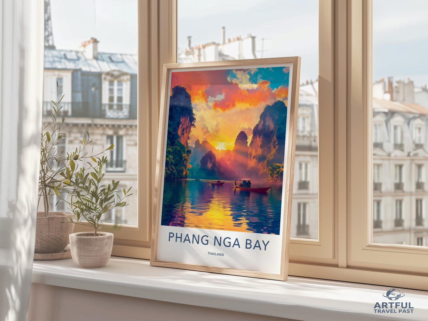 Phang Nga Bay Poster - Thailand Wall Art