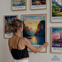 Phang Nga Bay Poster - Thailand Wall Art