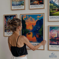 Phang Nga Bay Poster - Thailand Wall Art