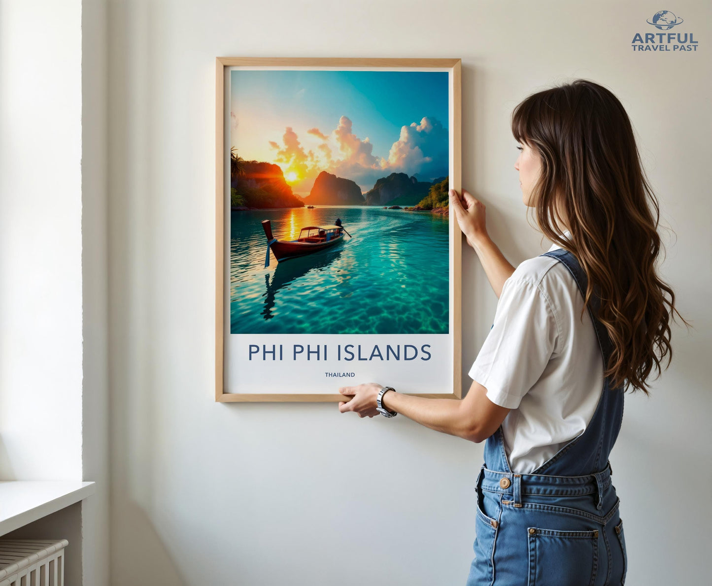 Phi Phi Islands Poster - Thailand Wall Art
