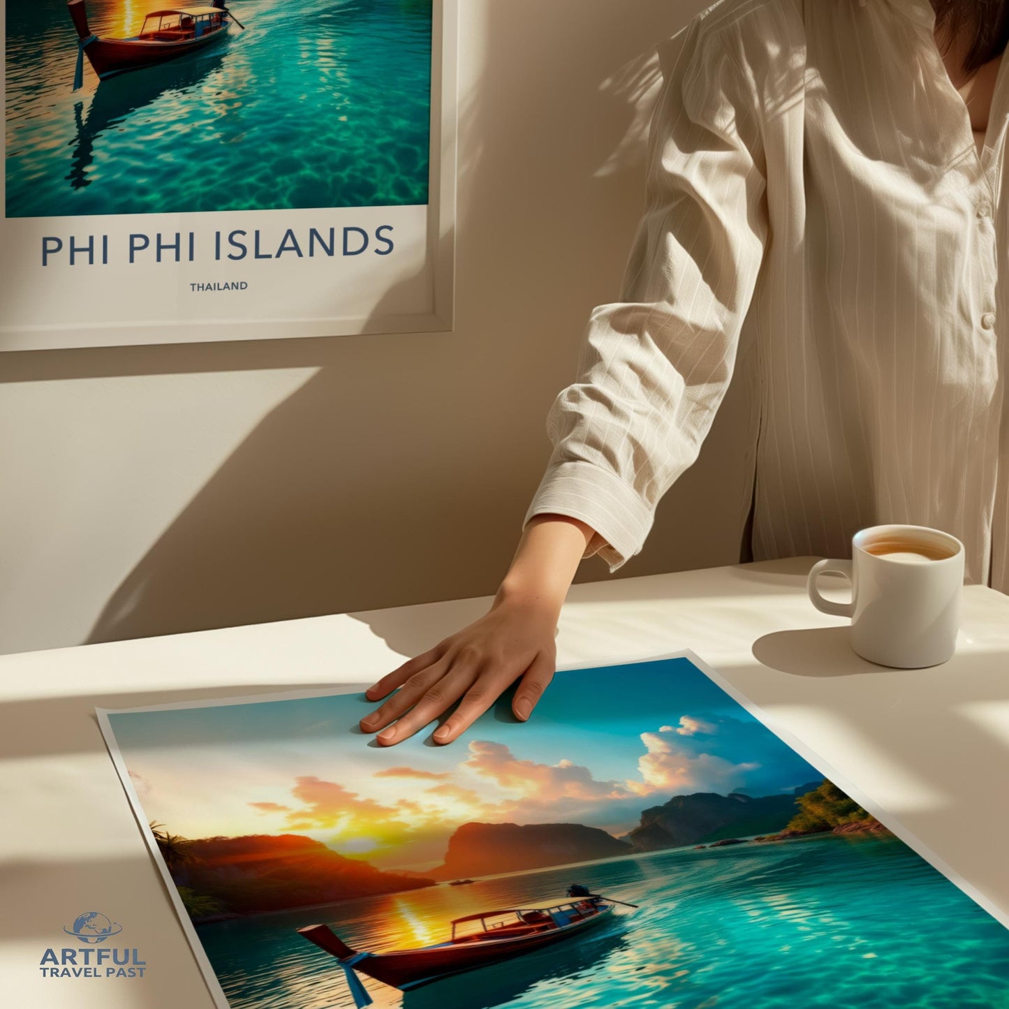 Phi Phi Islands Poster - Thailand Wall Art