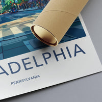 Philadelphia Poster - Pennsylvania Wall Art