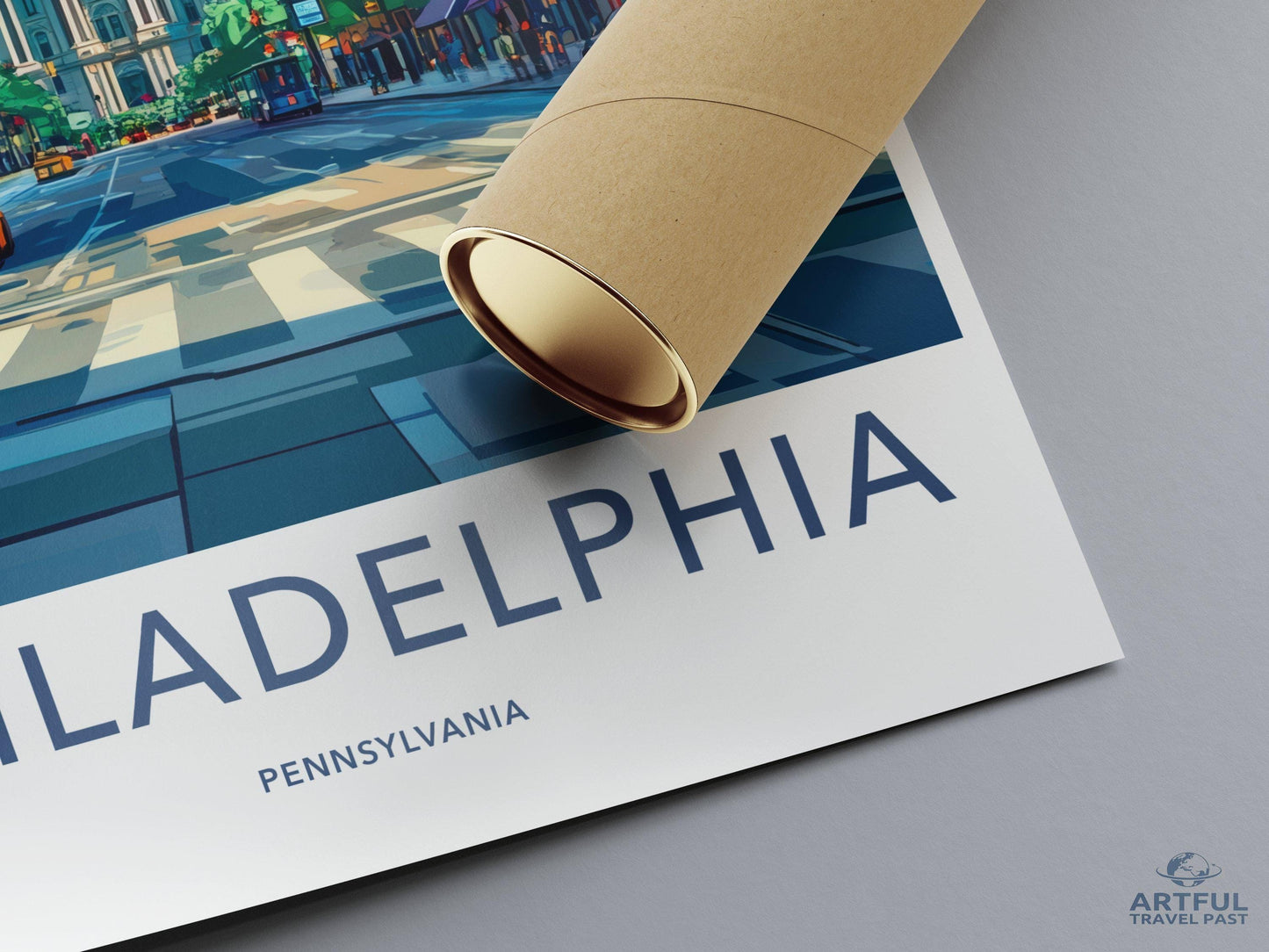 Philadelphia Poster - Pennsylvania Wall Art