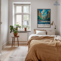 Philadelphia Poster - Pennsylvania Wall Art