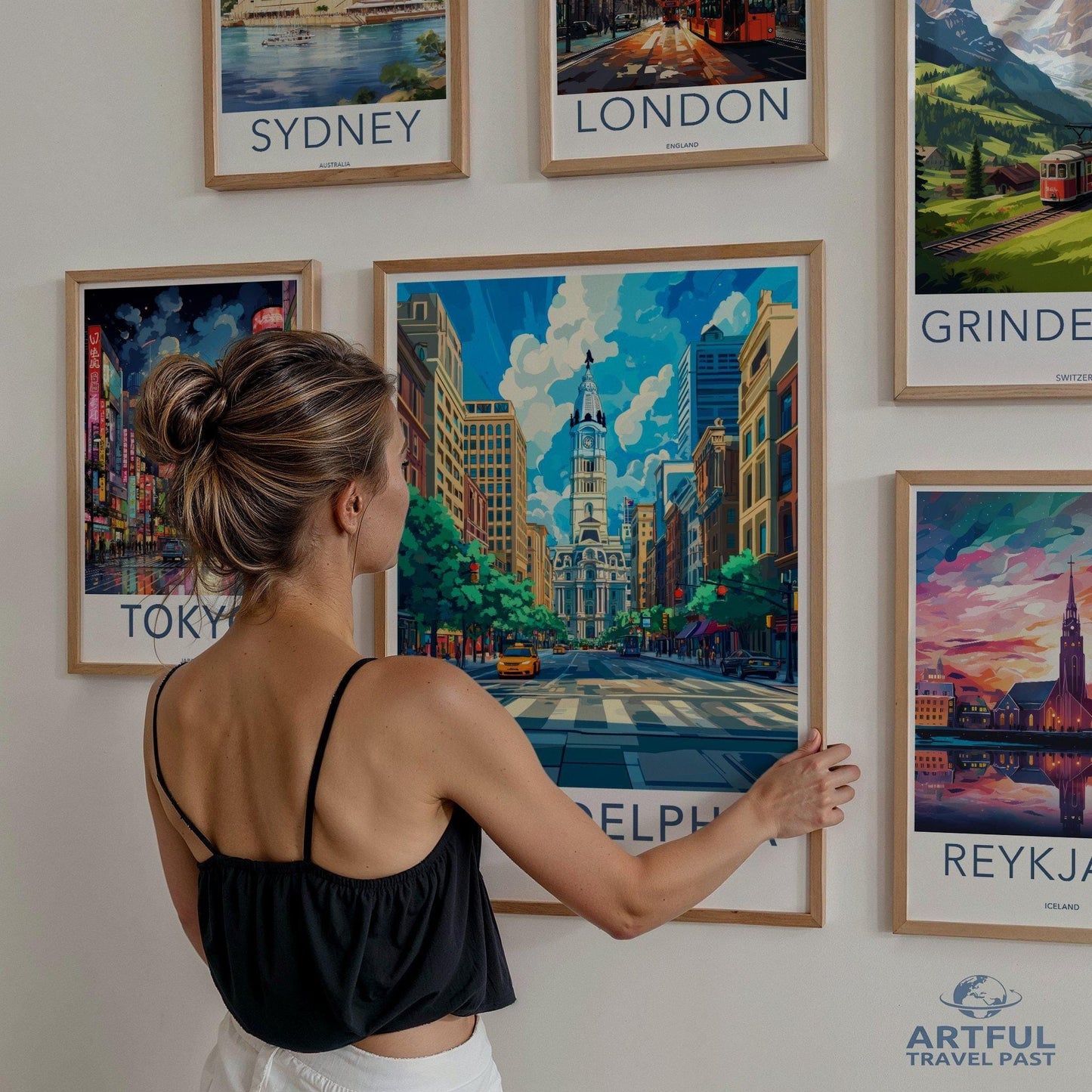 Philadelphia Poster - Pennsylvania Wall Art