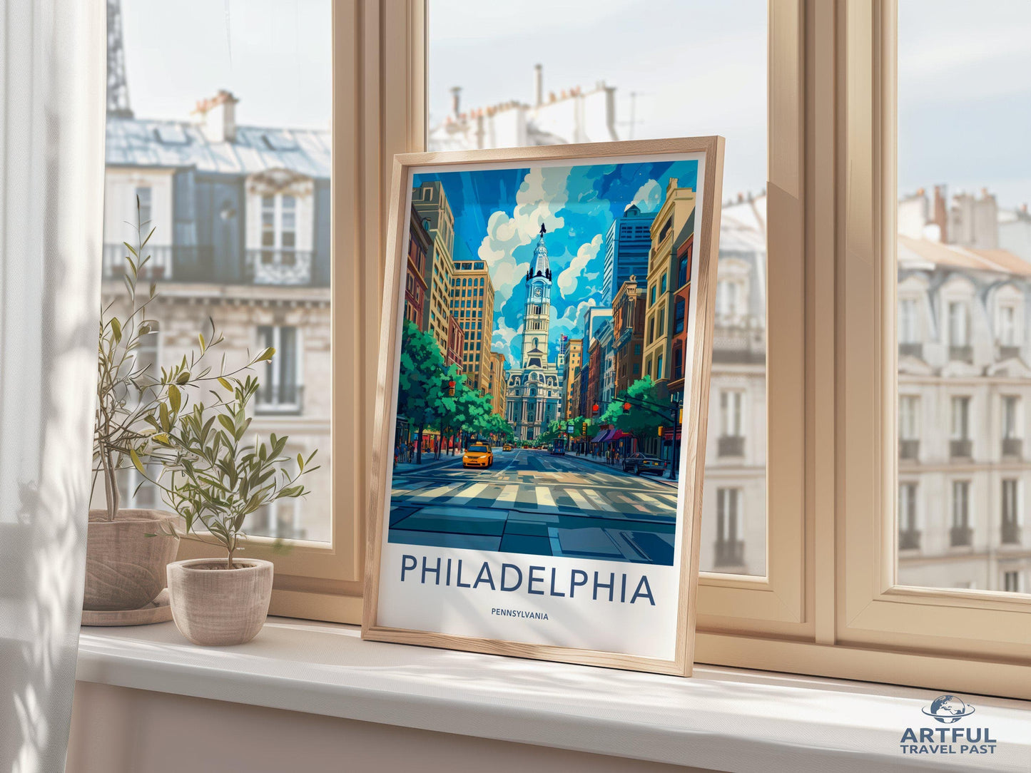 Philadelphia Poster - Pennsylvania Wall Art