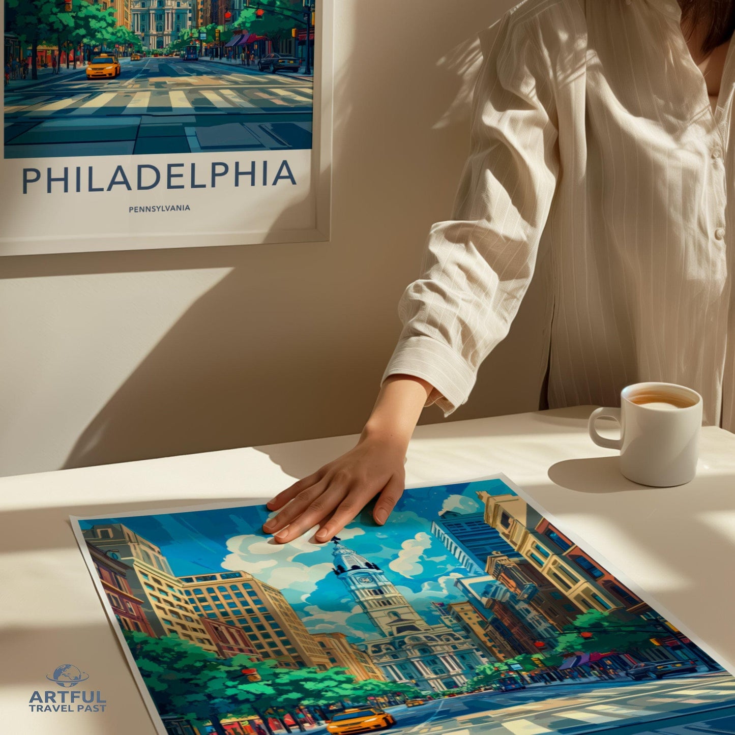 Philadelphia Poster - Pennsylvania Wall Art