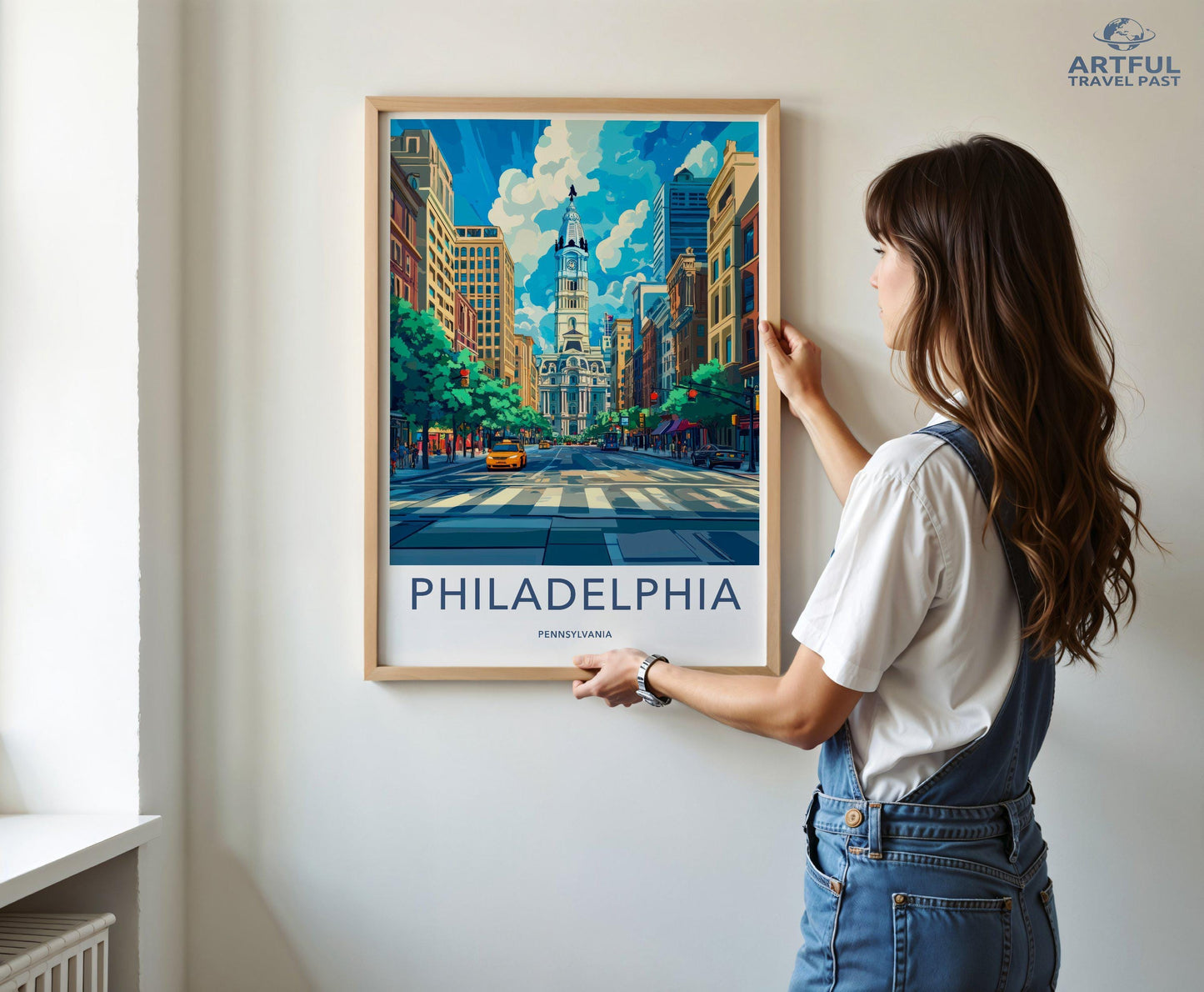 Philadelphia Poster - Pennsylvania Wall Art