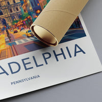 Philadelphia Poster - Pennsylvania Wall Art