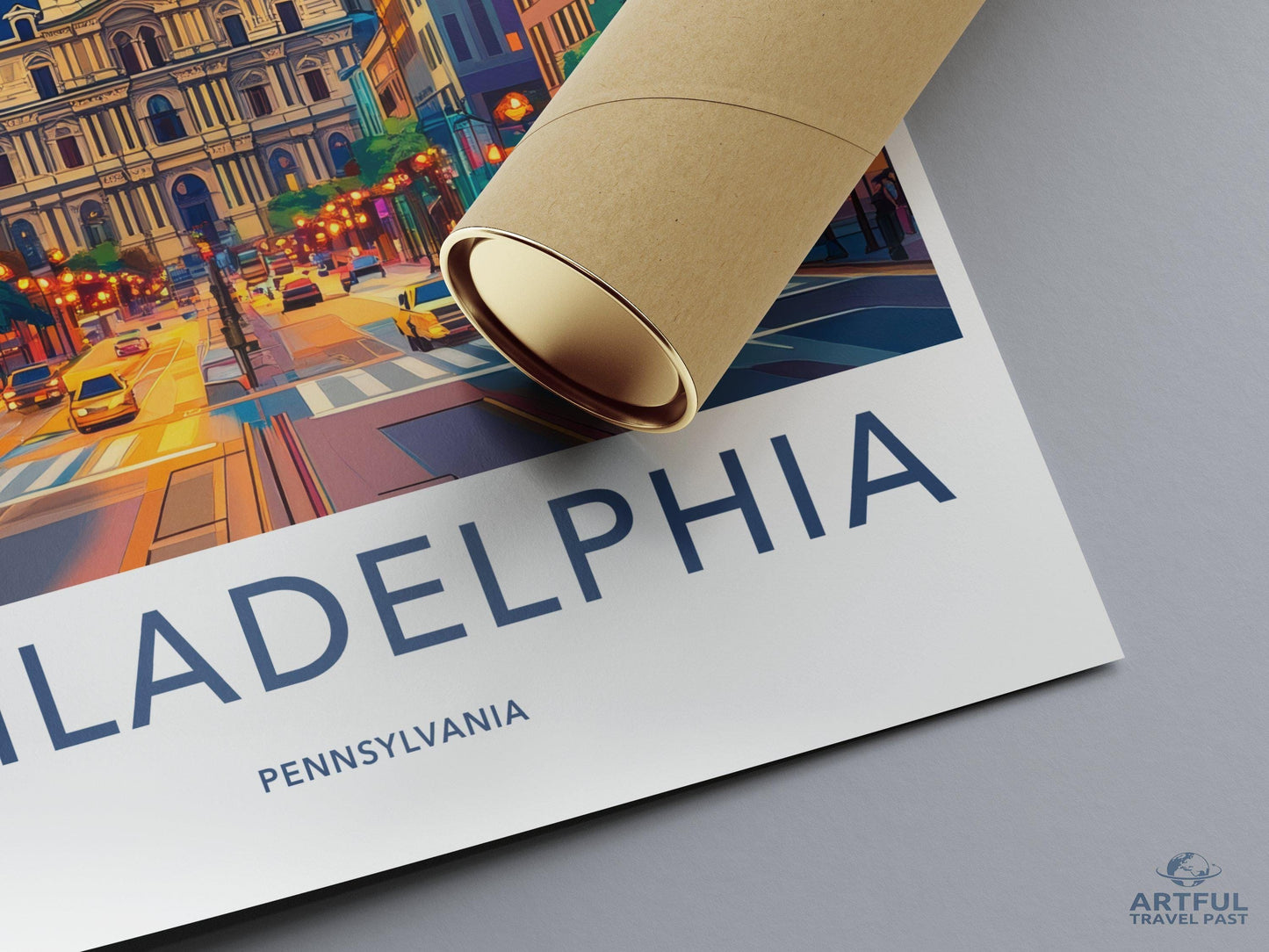 Philadelphia Poster - Pennsylvania Wall Art