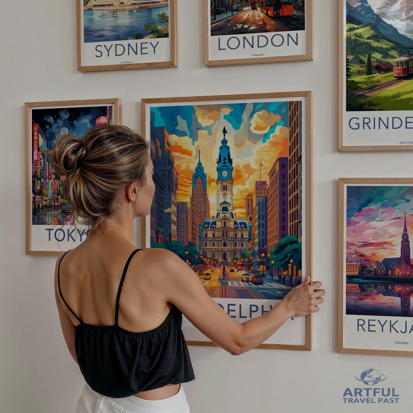 Philadelphia Poster - Pennsylvania Wall Art