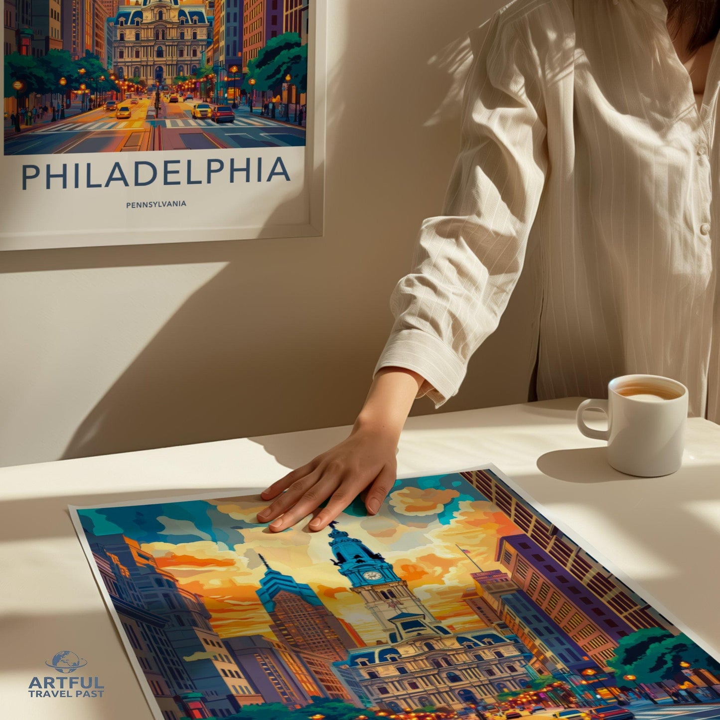 Philadelphia Poster - Pennsylvania Wall Art