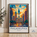 Philadelphia Poster - Pennsylvania Wall Art