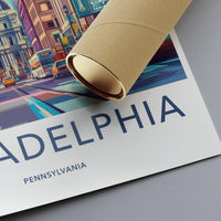 Philadelphia Poster - Pennsylvania Wall Art