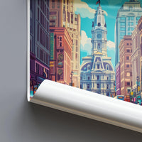 Philadelphia Poster - Pennsylvania Wall Art