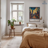 Philadelphia Poster - Pennsylvania Wall Art