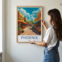 Phoenix Poster - Arizona Wall Art
