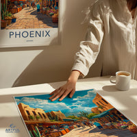 Phoenix Poster - Arizona Wall Art