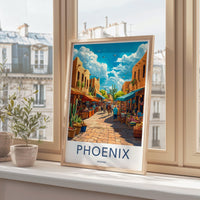 Phoenix Poster - Arizona Wall Art