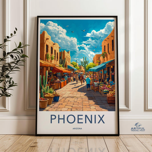 Phoenix Poster - Arizona Wall Art