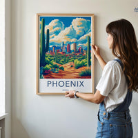 Phoenix Poster - Arizona Wall Art