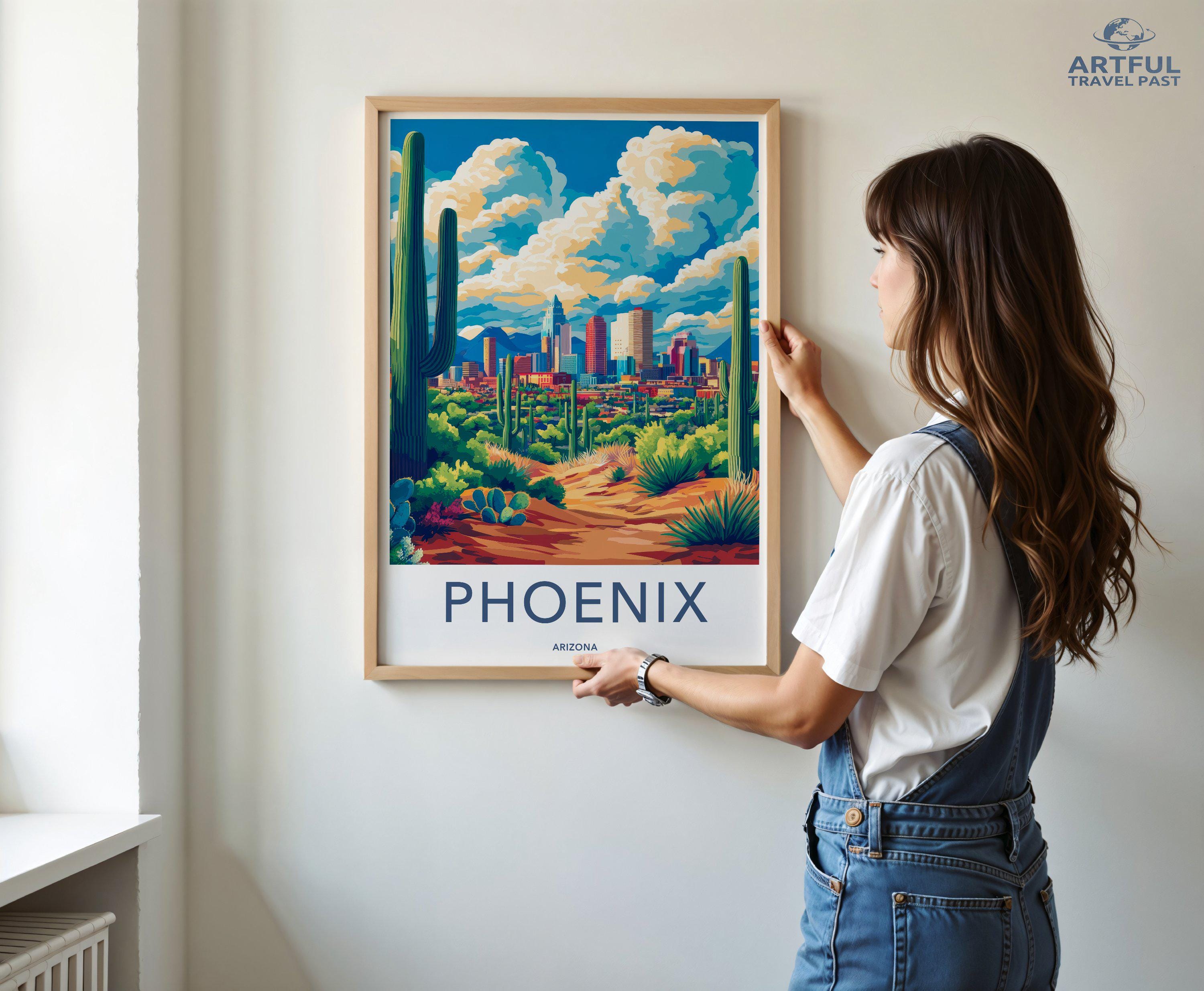 Phoenix Poster - Arizona Wall Art