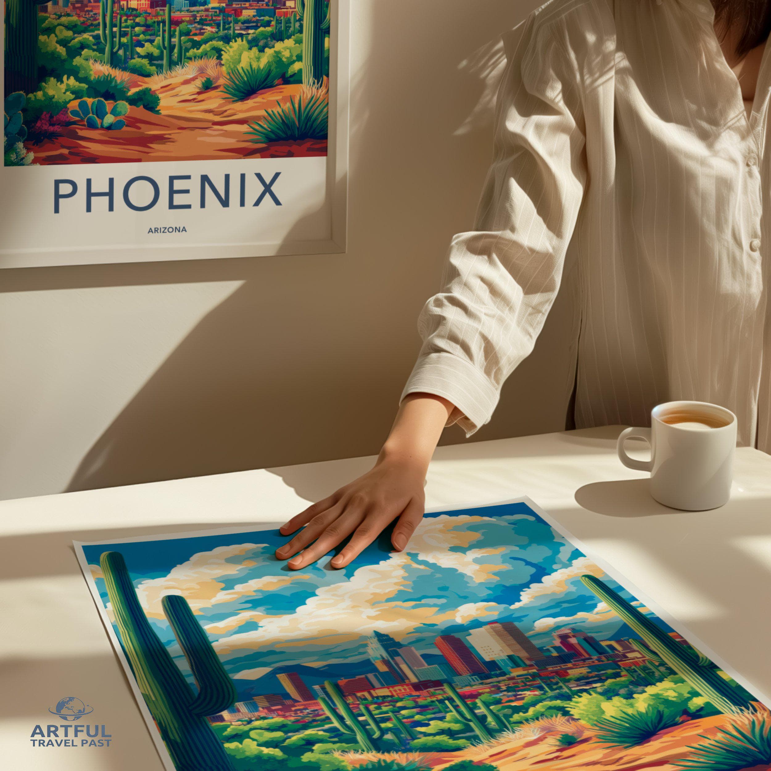 Phoenix Poster - Arizona Wall Art