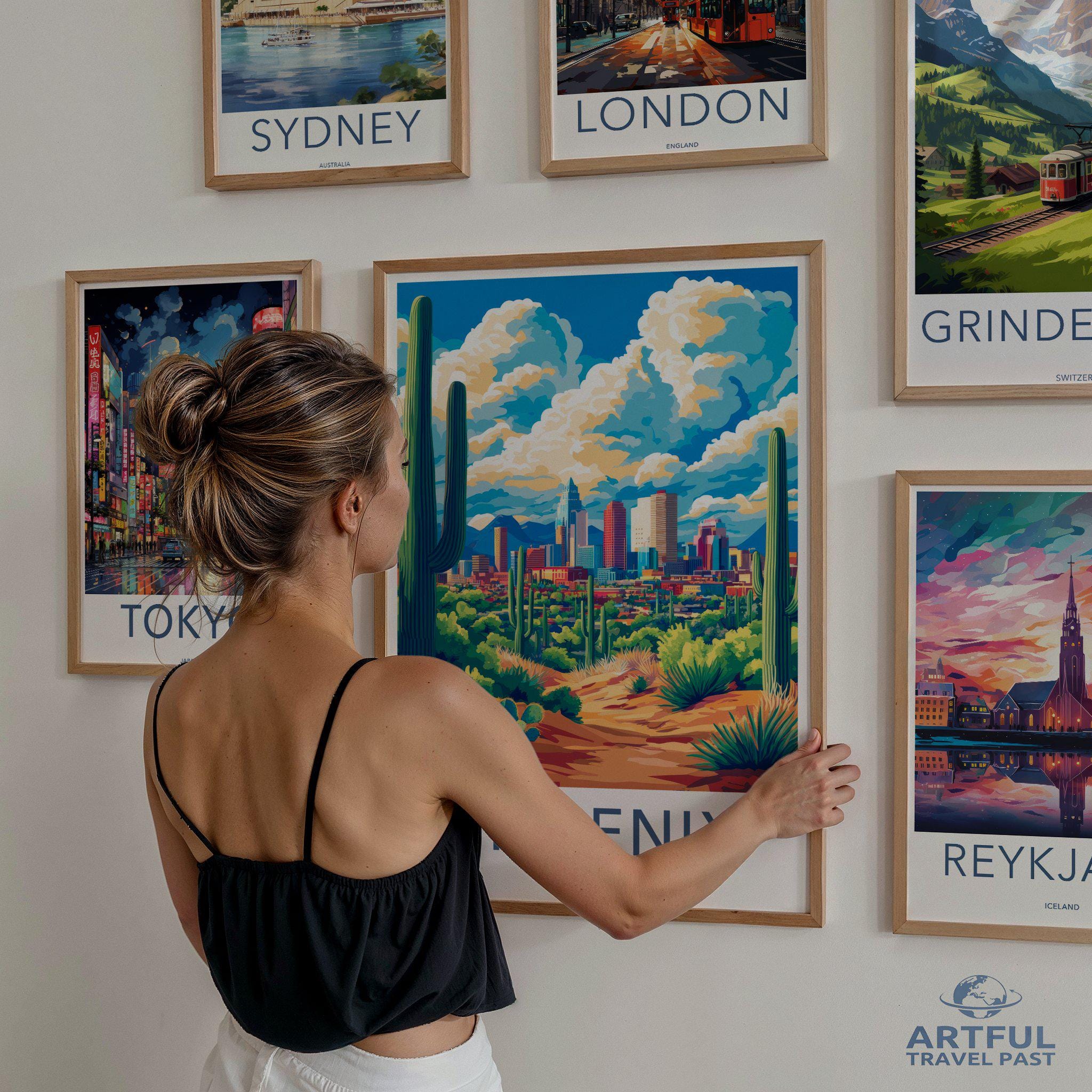 Phoenix Poster - Arizona Wall Art