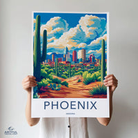 Phoenix Poster - Arizona Wall Art