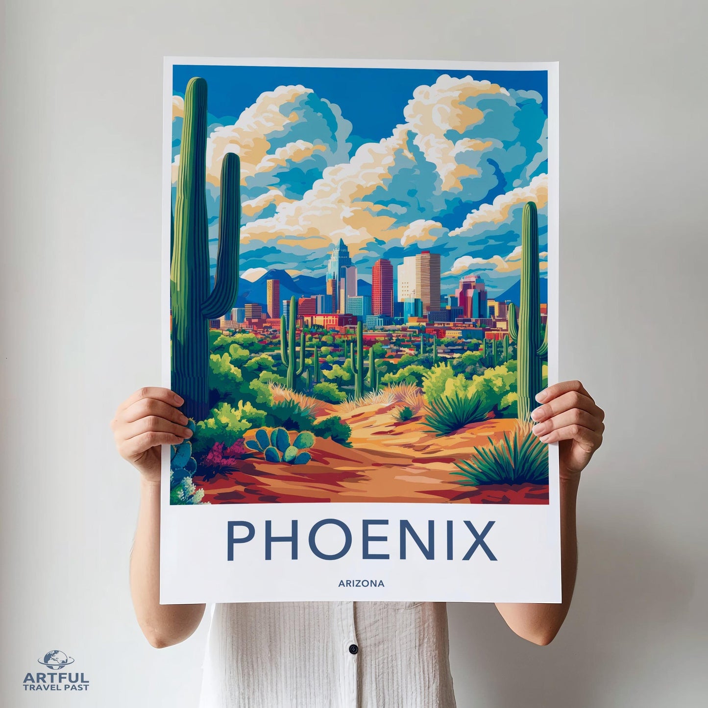 Phoenix Poster - Arizona Wall Art