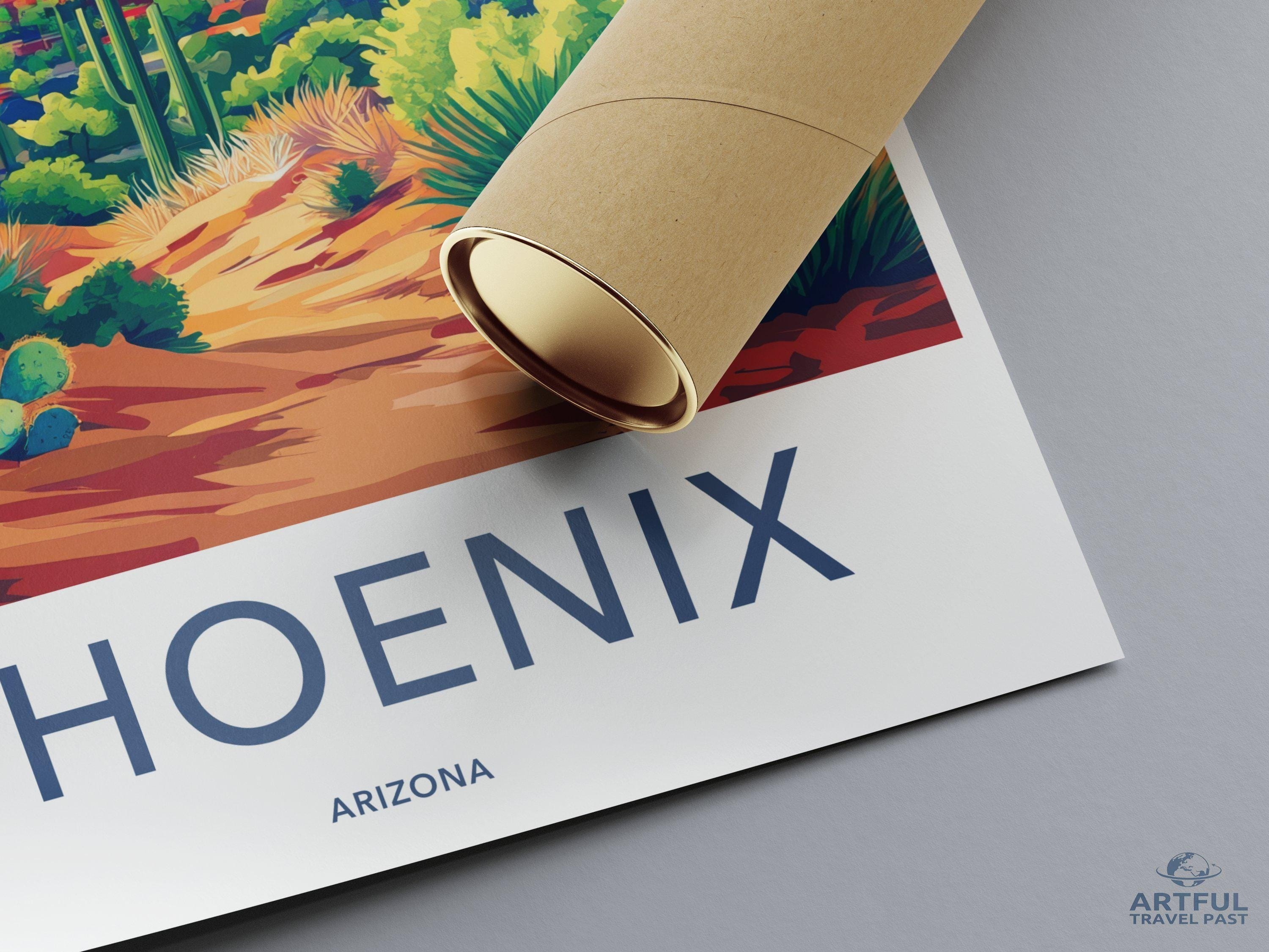 Phoenix Poster - Arizona Wall Art