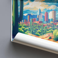 Phoenix Poster - Arizona Wall Art