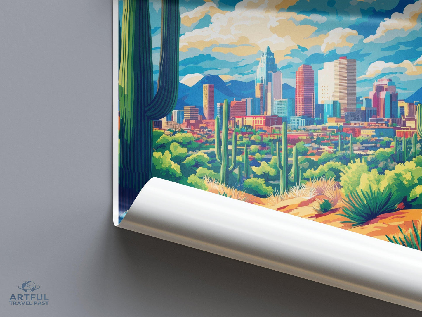 Phoenix Poster - Arizona Wall Art