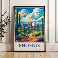 Phoenix Poster - Arizona Wall Art
