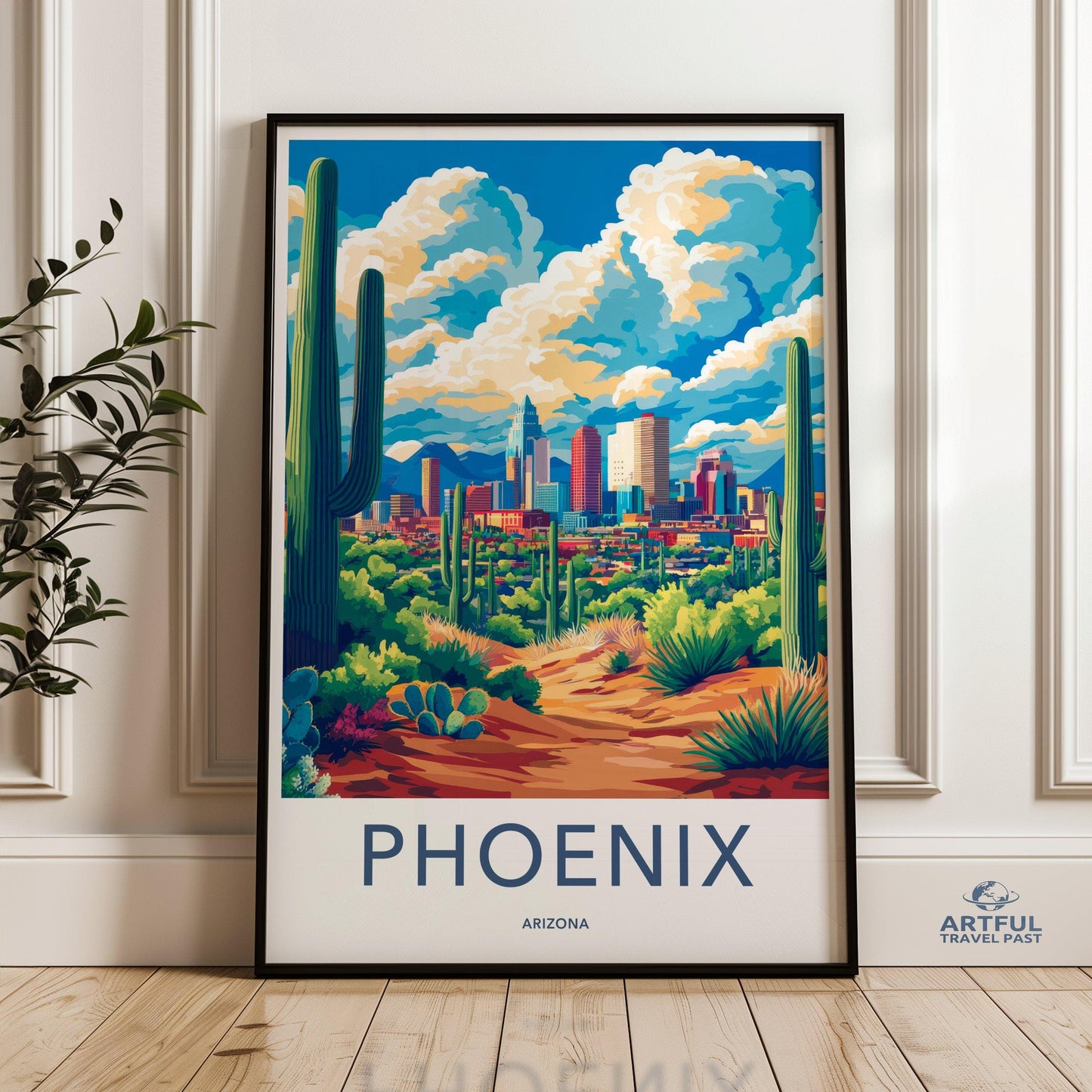 Phoenix Poster - Arizona Wall Art