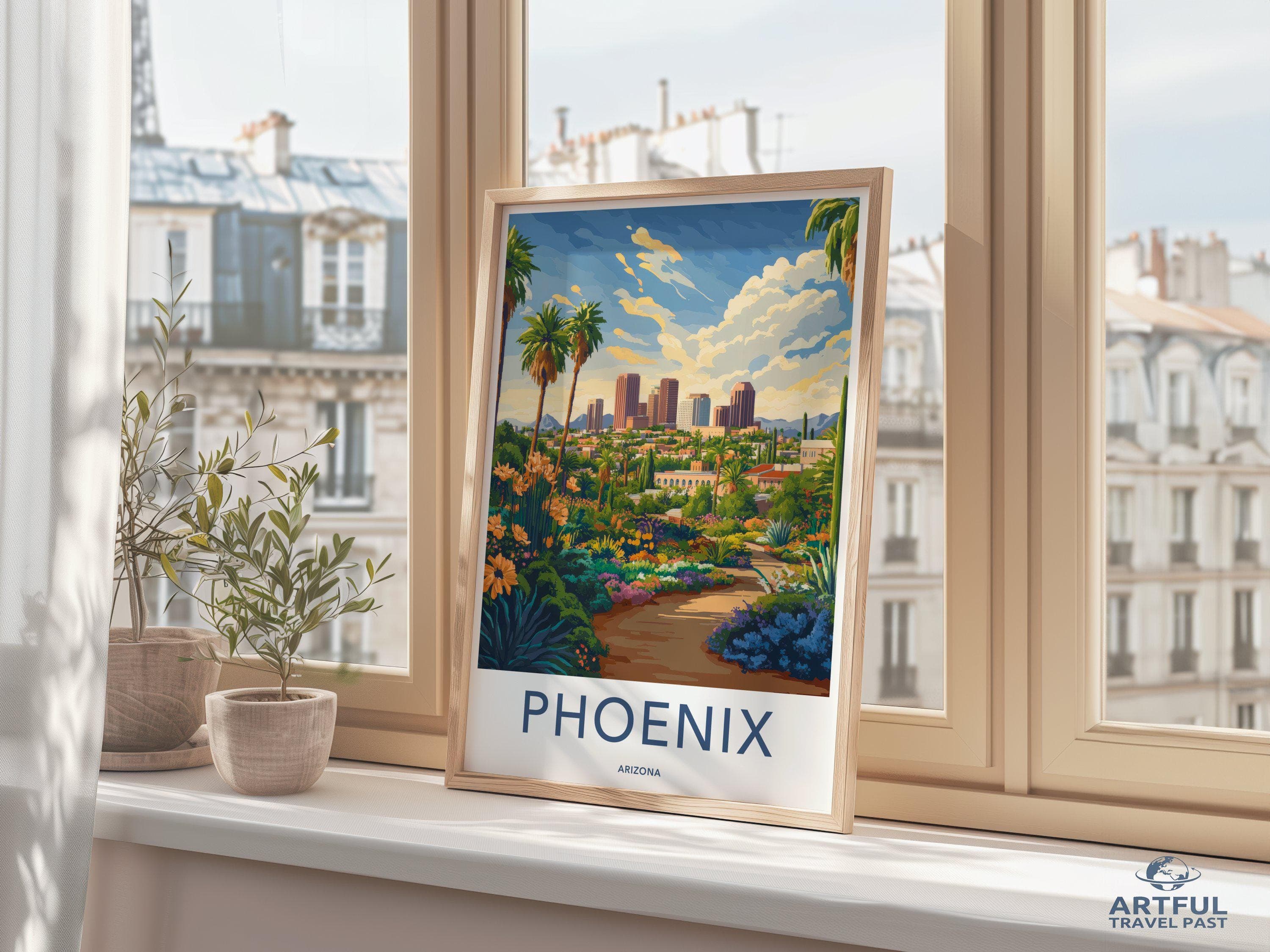 Phoenix Poster - Arizona Wall Art