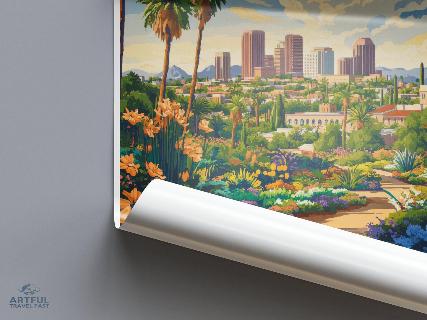 Phoenix Poster - Arizona Wall Art
