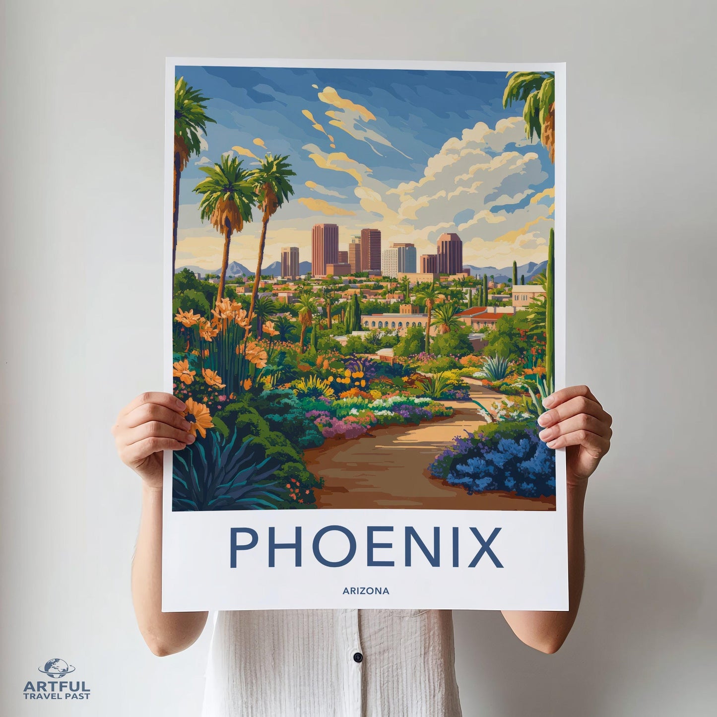 Phoenix Poster - Arizona Wall Art