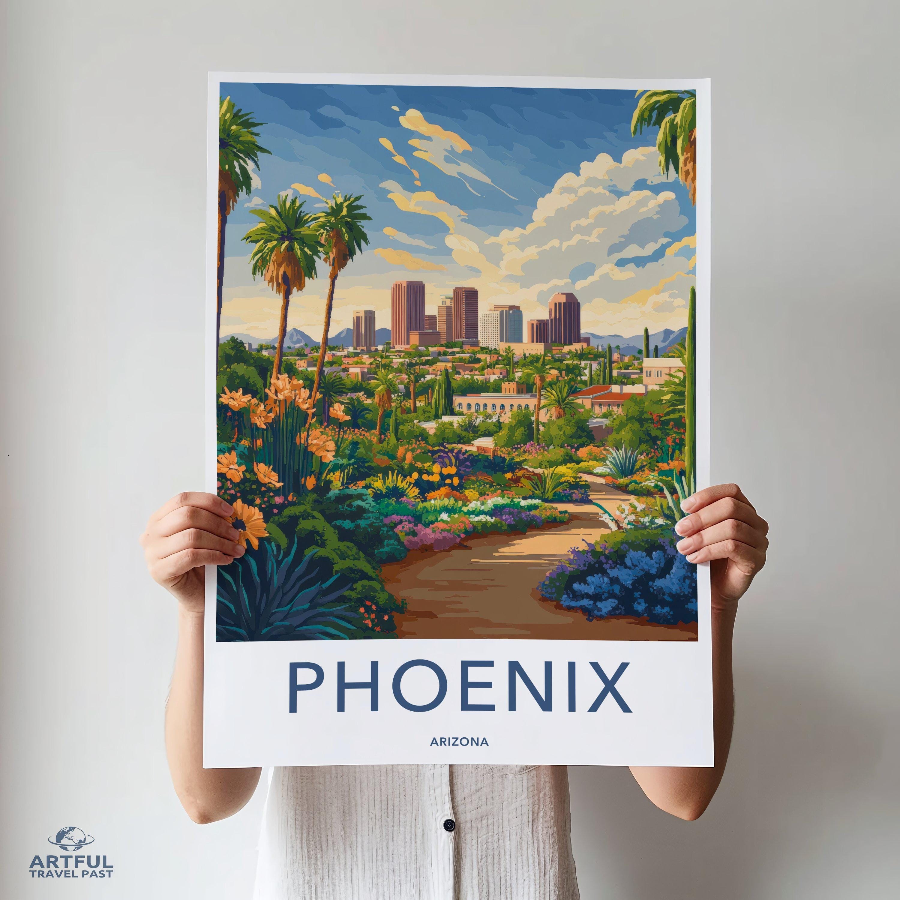 Phoenix Poster - Arizona Wall Art