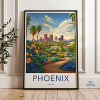 Phoenix Poster - Arizona Wall Art