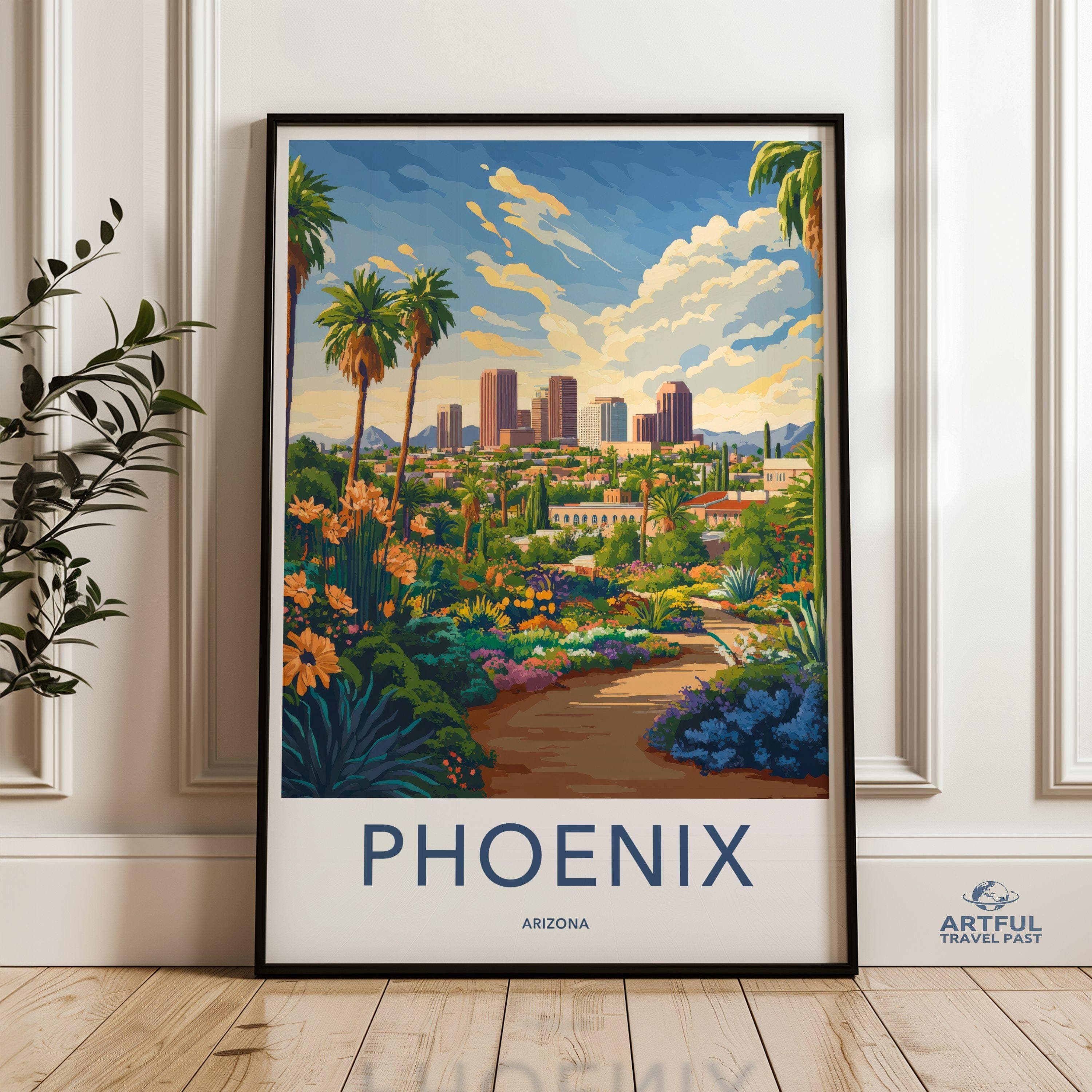 Phoenix Poster - Arizona Wall Art