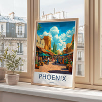 Phoenix Poster - Arizona Wall Art