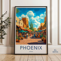 Phoenix Poster - Arizona Wall Art